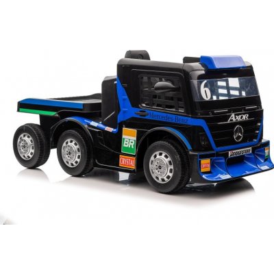 Lean Toys elektrické auto Mercedes XMX622B LCD + návěs navy blue – Zbozi.Blesk.cz