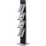 Jansen Display stojan na letáky Totem hliníkové kapsy A4 – Hledejceny.cz