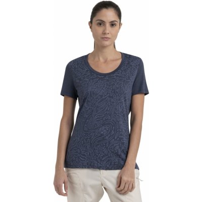 Icebreaker Wmns Merino 150 Tech Lite III SS Scoop Tee Through the Woods Graphite – Hledejceny.cz