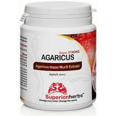 Superionherbs Agaricus Extrakt 90 kapslí – Hledejceny.cz