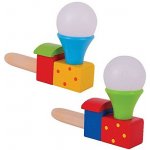 Bigjigs Toys Foukání lokomotiva s balónkem 1 ks – Hledejceny.cz