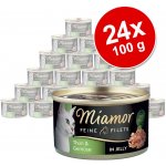 Miamor Feine Filets jelly světlý tuňák & zelenina jelly 24 x 100 g – Hledejceny.cz