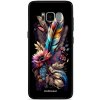 Pouzdro a kryt na mobilní telefon Samsung Pouzdro Mobiwear Glossy Samsung Galaxy S8 - G011G Kytice s pírkem