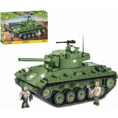 COBI 2543 World War II Americký lehký Tank M24 Chaffee II WW – Zboží Mobilmania