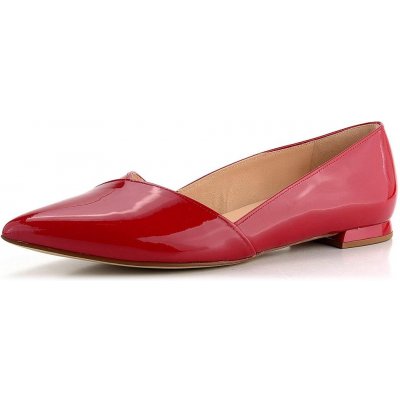 Högl vykrojené lakované baleríny 0-170004 red – Zboží Mobilmania