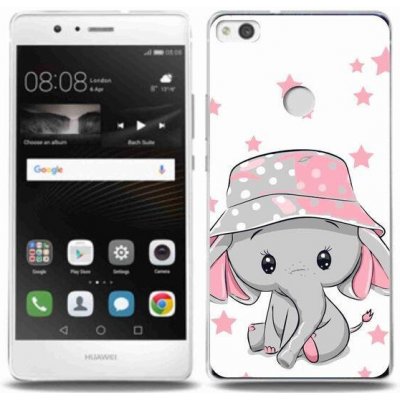 Pouzdro mmCase Gelové Huawei P9 Lite (2017) - růžový slon – Zboží Mobilmania