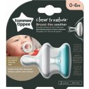 Tommee Tippee šidítko C2N silikon Natural bílá 2 ks