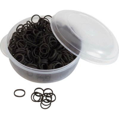 HIPPOTONIC Gumičky do hřívy Hippotonic, 500 ks, černé – Zbozi.Blesk.cz