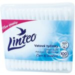 Linteo Vatové tyčinky Satin 100 ks – Zboží Dáma