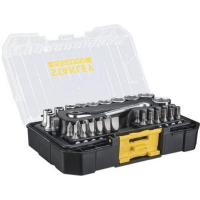 Stanley FatMax 37dílná sada 1/4" hlavic S-Stack box FMMT19101-0 – Zboží Mobilmania