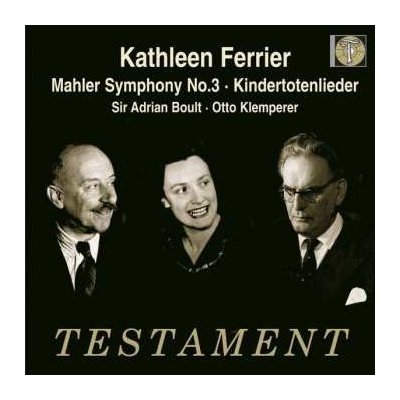 Gustav Mahler - Symphony No.3 Kindertotenlieder CD – Hledejceny.cz