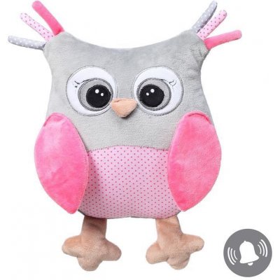 BabyOno závěsná hračka s vibrací Owl Sophia růžová – Zboží Mobilmania