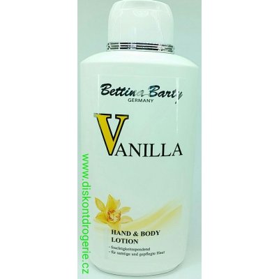 Bettina Barty Vanilla tělové mléko 500 ml – Zboží Mobilmania