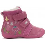 D.D.Step W015-52997A dětské zimní boty s kožíškem louka dark pink – Hledejceny.cz