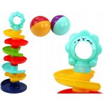 LEANToys Spirálová věž Kuličkodráha – Zboží Dáma