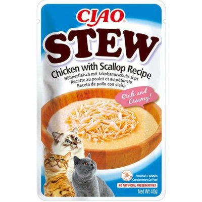 Ciao Stew Chicken with Scallop 40 g – Hledejceny.cz