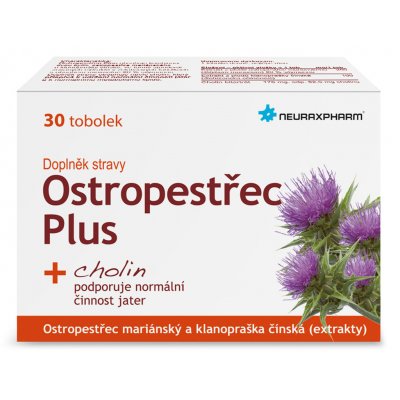 Neuraxpharm Ostropestřec Plus 30 tobolek – Hledejceny.cz