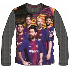 Javoli tričko dlouhý rukáv FC Barcelona šedé