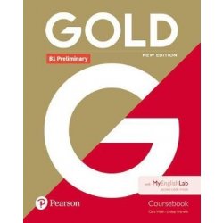 Gold B1 Preliminary New Edition Coursebook and MyEnglishLab Pack