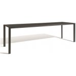 Diphano Hliníkový jídelní stůl Selecta, obdélníkový 313x90x75cm, rám hliník bílá (white), deska keramika bílá (white) – Zboží Dáma