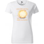 IMPAR Tričko Nejlepší sestra pod sluncem Bílá – Zboží Dáma