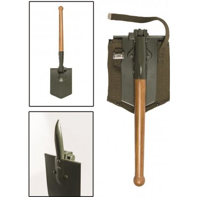 MIL-TEC BW skládací s kopáčkem ZELENÁ – Zboží Dáma