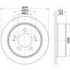 Brzdové kotouče HELLA PAGID Brzdový kotouč PRO - 299 mm HPG 8DD 355 116-341