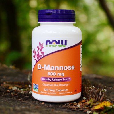 Now Foods Foods D-Mannose 500 mg 120 kapslí – Hledejceny.cz