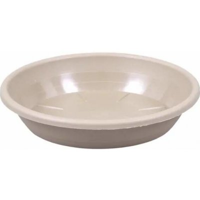 Nohel Garden Podmiska pod květník SAKURA MODERN plastová matná tmavě béžová 18 cm 57758tb – Hledejceny.cz