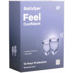 Satisfyer Feel Confident menstruační kalíšek sada fialová 2 ks – Hledejceny.cz