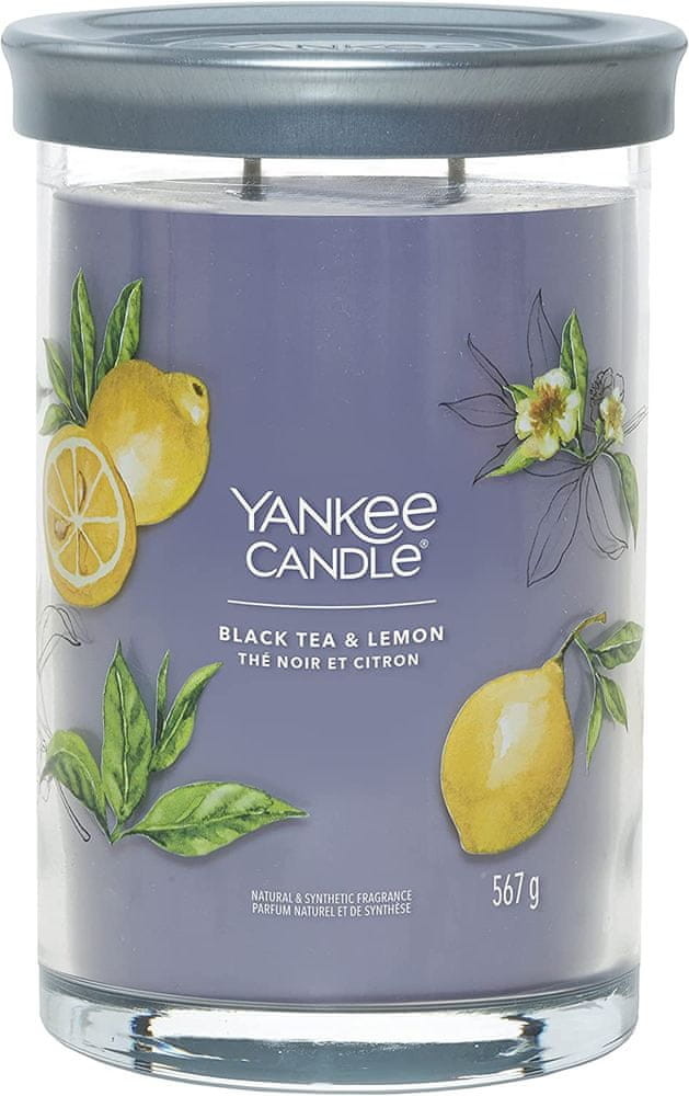 Yankee Candle Signature Black Tea & Lemon Tumbler 567g