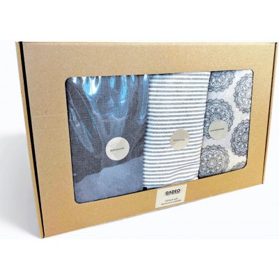 GADEO nahřívací polštářky DROBNÉ MANDALY 3 ks 18x28 cm – Zboží Mobilmania