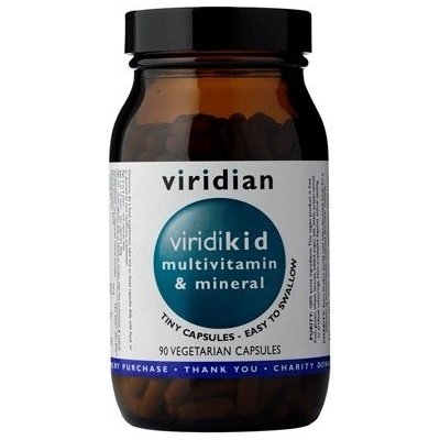 Viridian Viridikid Multivitamín pro děti 90 kapslí