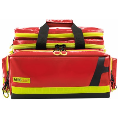 HUM Německo HUM AEROcase RESCUEBAG L (Pro BL1) velká voděodolná zdravotnická brašna PLAN Červená (RAL 3001) – Hledejceny.cz