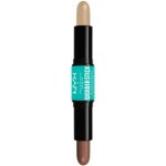 NYX Professional Makeup Wonder Stick Dual Face Lift oboustranná konturovací tyčinka 02 Universal Light 2 x 4 g – Zboží Dáma