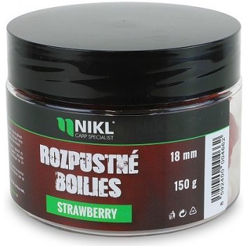 Karel Nikl Rozpustné Boilies Strawberry 150g 24mm