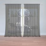 Sablio Záclony BLACK PANTHER z profilu Vesmír: 2ks 150x250cm – Hledejceny.cz