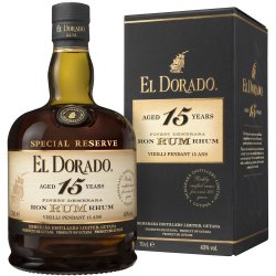 El Dorado Rum 15y 0,7 l (kazeta)