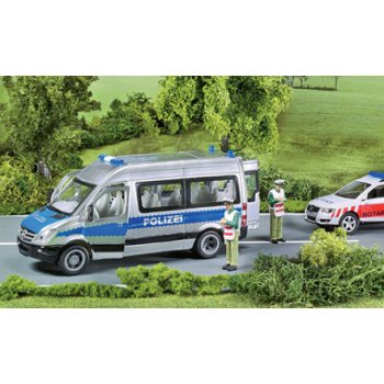 Siku Policejní minibus Mercedes Super 1:50