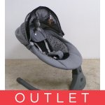 KINDERKRAFT lehátko LUMI 2 dark grey – Zboží Dáma