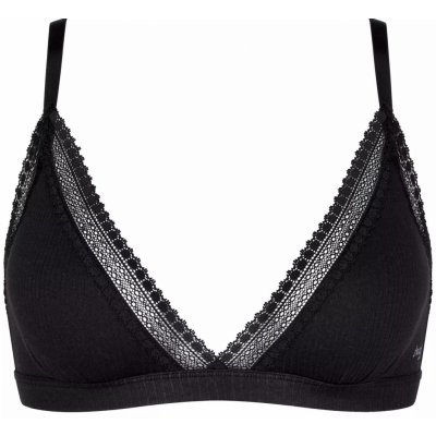 Sloggi Go Ribbed R nevyztužená bez kostic černá – Zboží Dáma