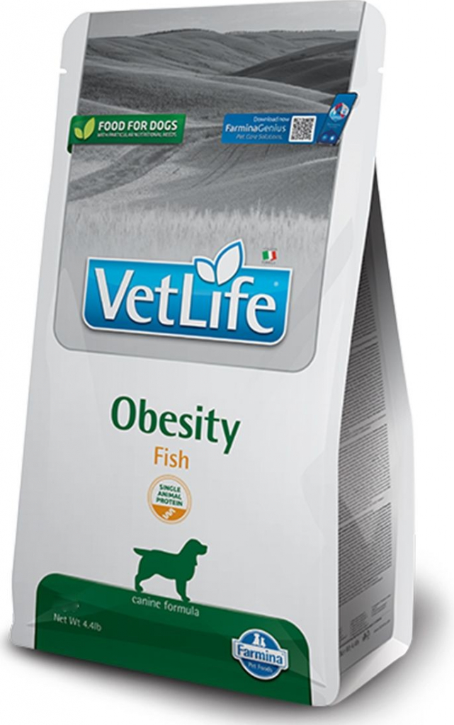 Farmina Pet Foods Vet Life Vet Life Natural DOG Obesity Fish 2 kg
