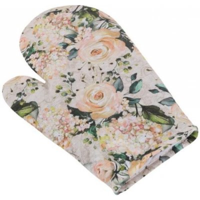 Kuchyňská chňapka - chňapka 28x18 cm - vanilková růže - Bellatex – Hledejceny.cz