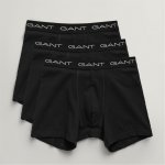 Gant 3Pack pánské boxerky černé – Zboží Dáma