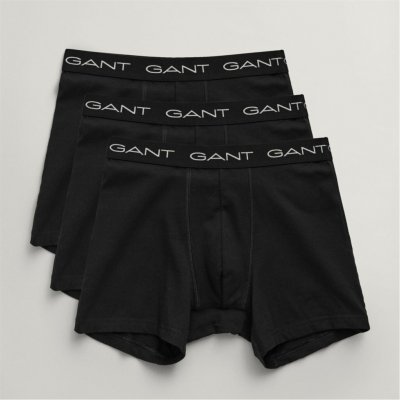 Gant 3Pack pánské boxerky černé – Zboží Dáma