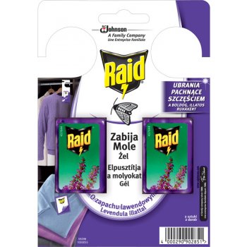 Raid Proti molům gel levandule 2 x 3 g