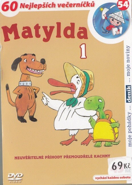 Matylda 1 papírový obal DVD