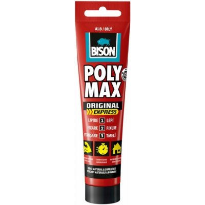 BISON POLY MAX original express 165g bílý – Zbozi.Blesk.cz