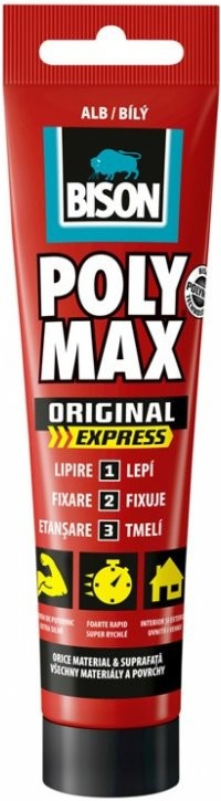 BISON POLY MAX original express 165g bílý