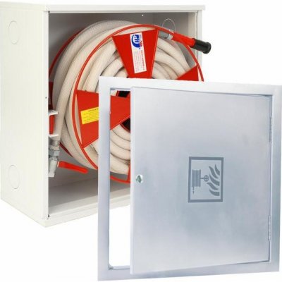 Pavliš a Hartman s hadicí D19 -20bm - nerez. plná dvířka - ekv. 6 - BÍLÁ, svv 106/B – Zboží Dáma